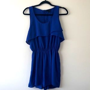 Blue Sheer Romper ☀️